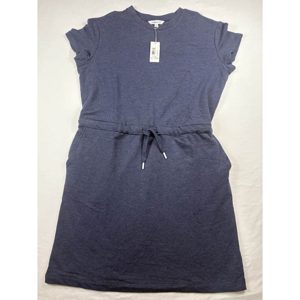 NWT johnnie-O Joelle Knit T-Shirt Dress Navy, Women's Small.